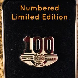 100th Anniversary💯 Harley Davidson SS Pin Limited 🏍